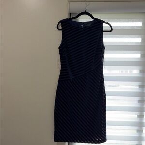 Ralph Lauren Midnight Blue Striped Dress